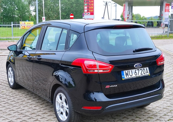 Ford B-MAX cena 29800 przebieg: 96094, rok produkcji 2015 z Łęknica małe 631